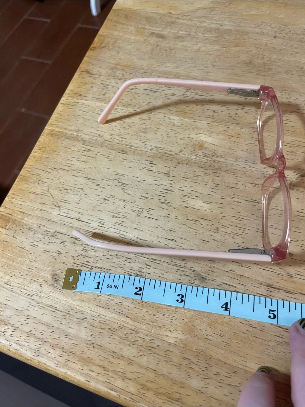 Youth Modern SPRINKLES BUBBLE GUM eyeglasses Pink plastic Full Rim blue case